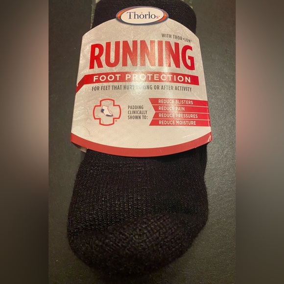 Thorlos Running Unisex Ankle Socks Foot Protection Size Large - Picture 3 of 9